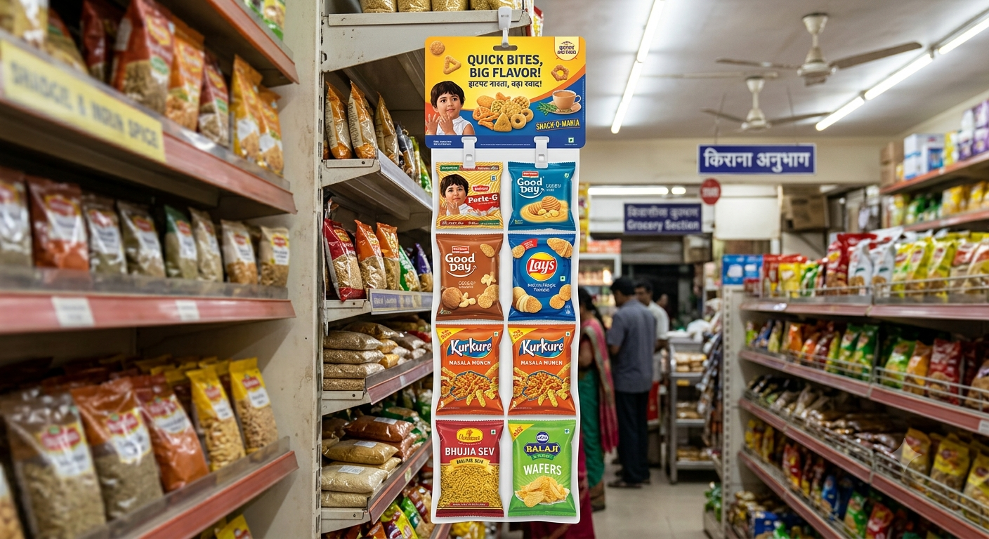 Multi-level FMCG floor display