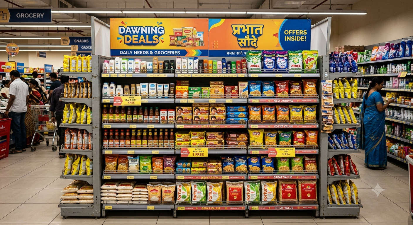 Branded endcap display unit
