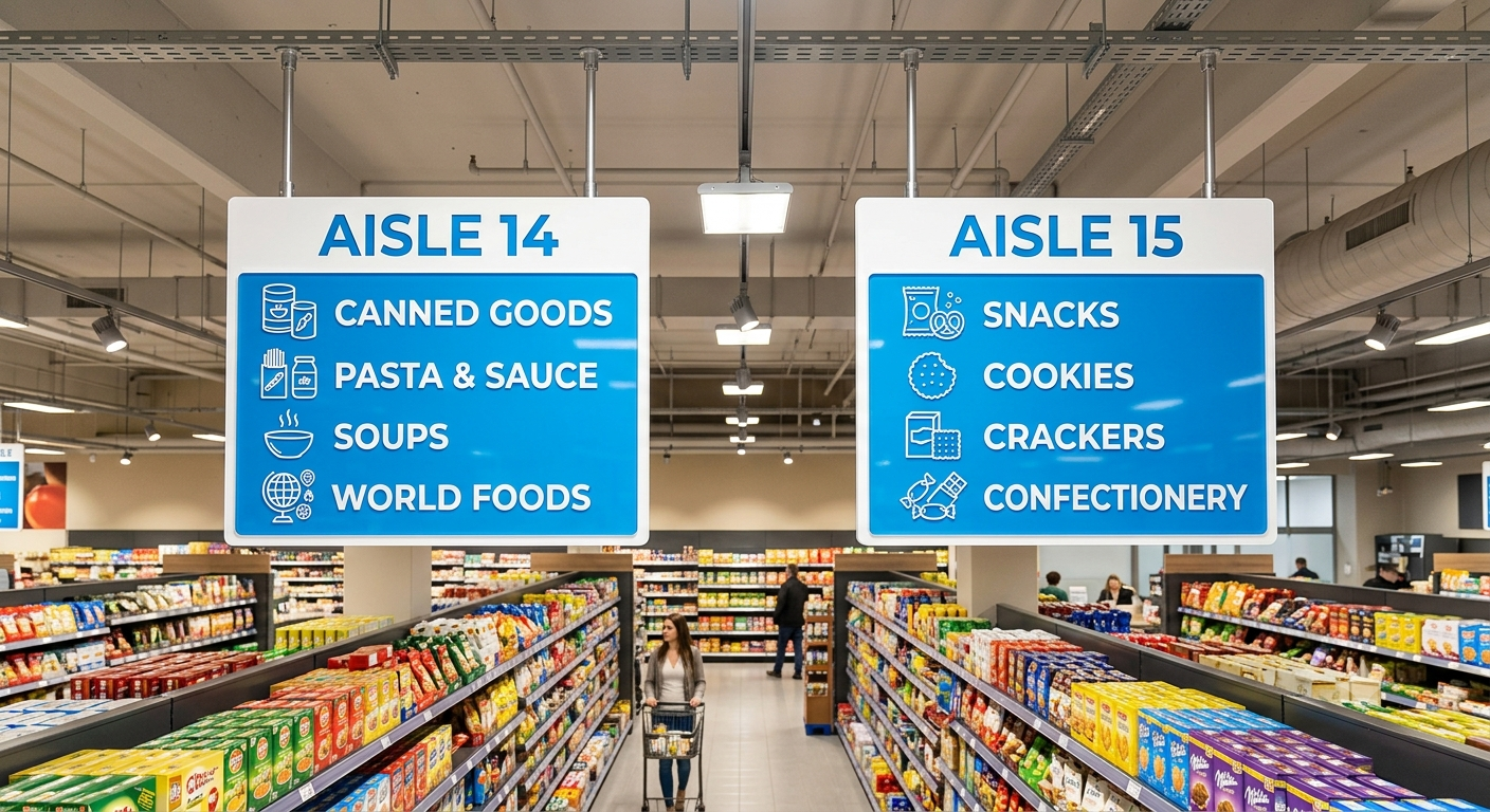 Retail signage structure fabricated in composite panel