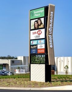 Fabricated retail signage structure